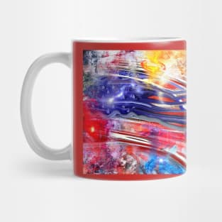 The American Flag Painted Mug